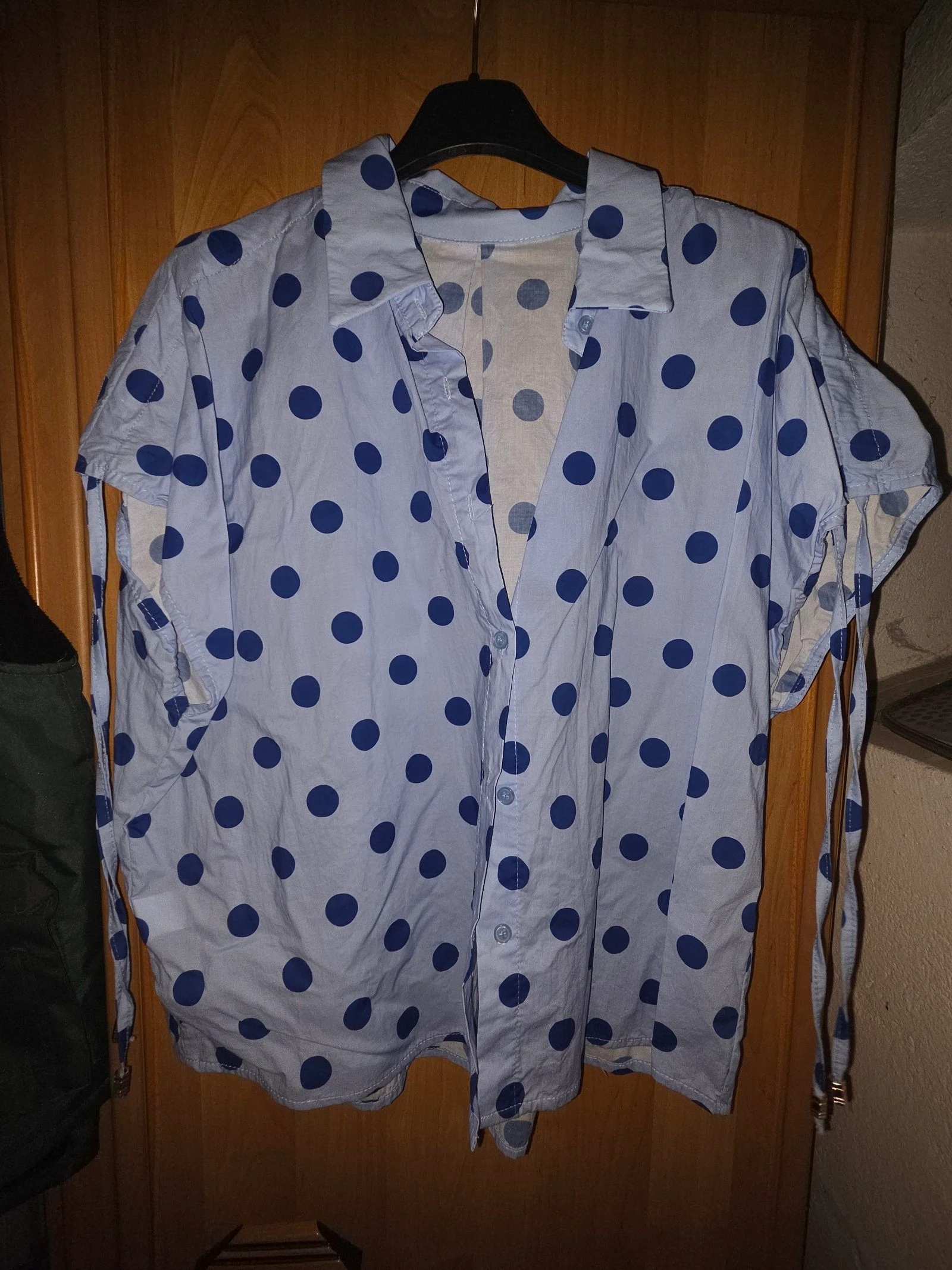 Blouse bleu